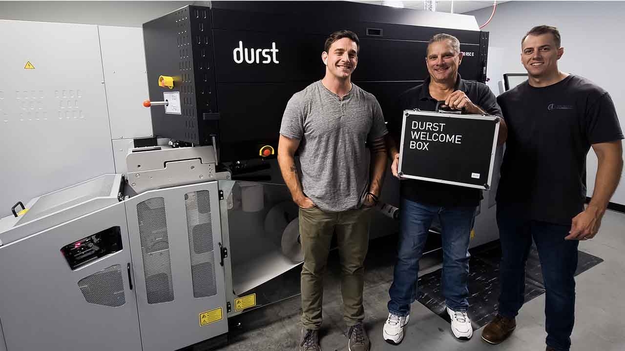Atlanta Label invests in Durst Tau RSC technology Labels & Labeling